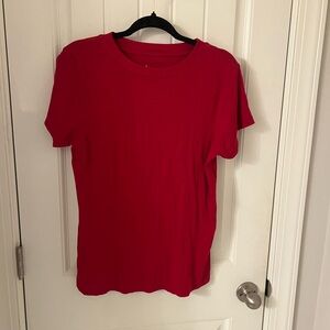 a new day Vibrant Red Short Sleeve Tee